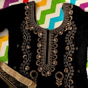 Beautiful black salwar suit